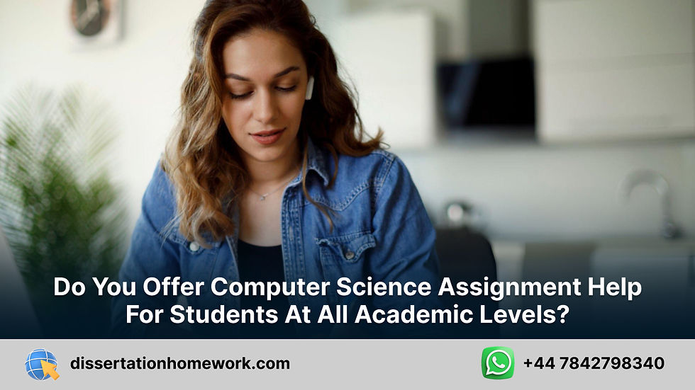Computer Science Assignment Help in uk