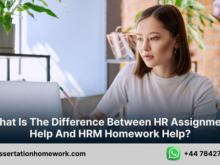 What is the difference between HR Assignment Help and HRM Homework Help?