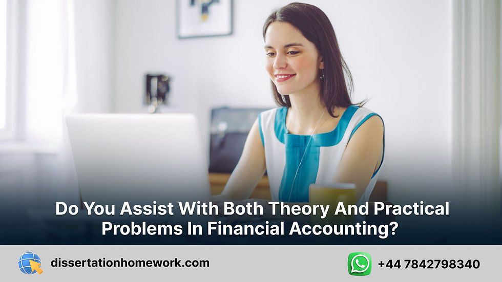 financial accounting assignment help