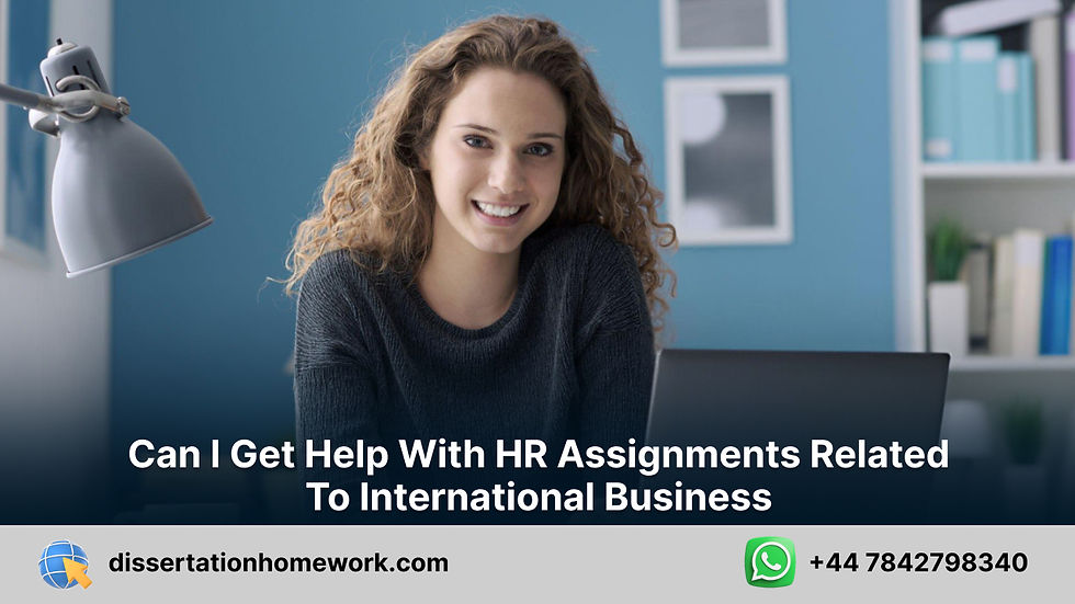 HR Assignment help