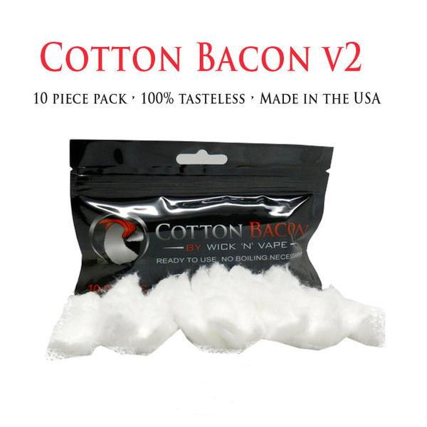 Thumbnail: 10pcs Wick N Vape Cotton Bacon V2 Organic