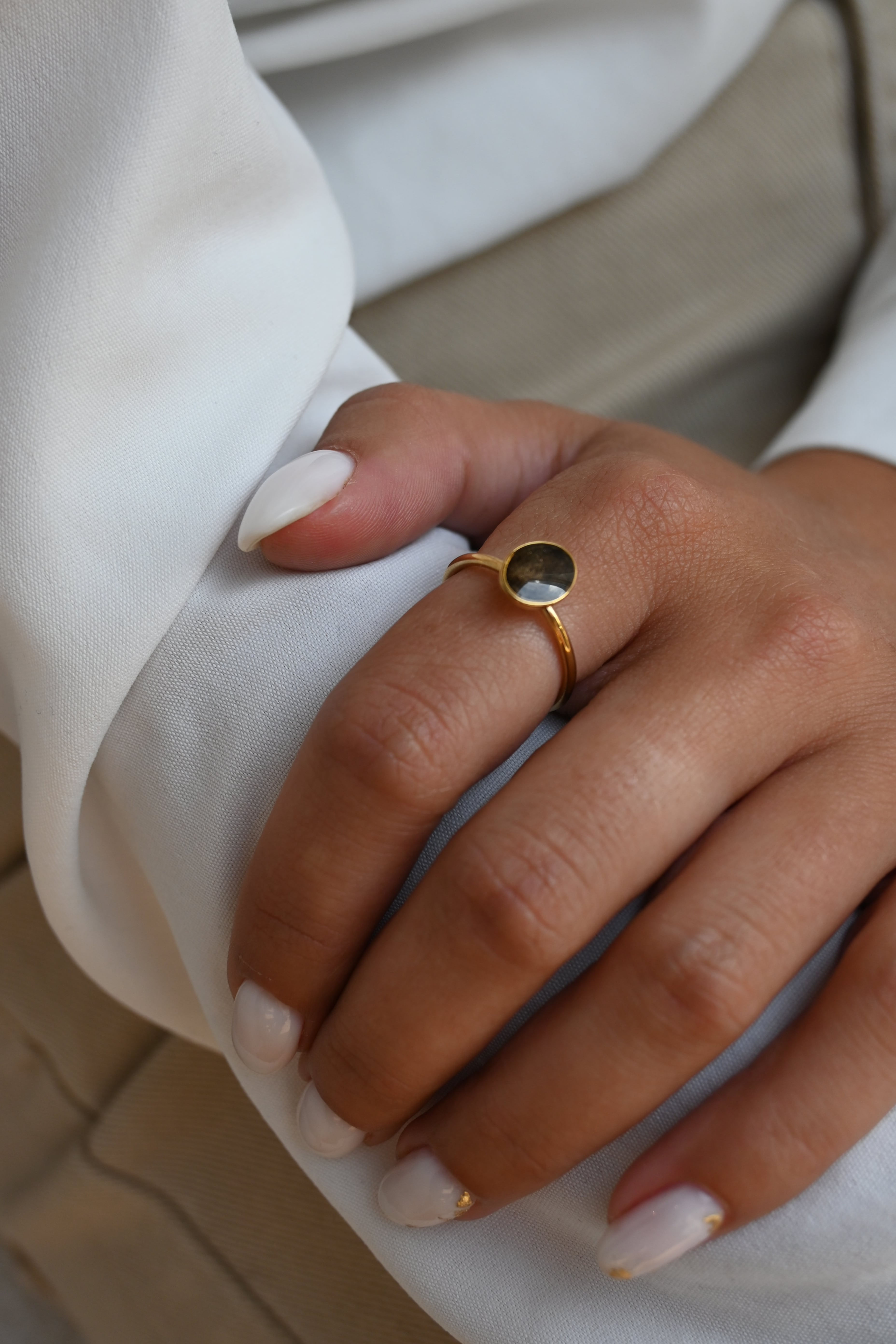 Ring Eléonora Medium - Espresso