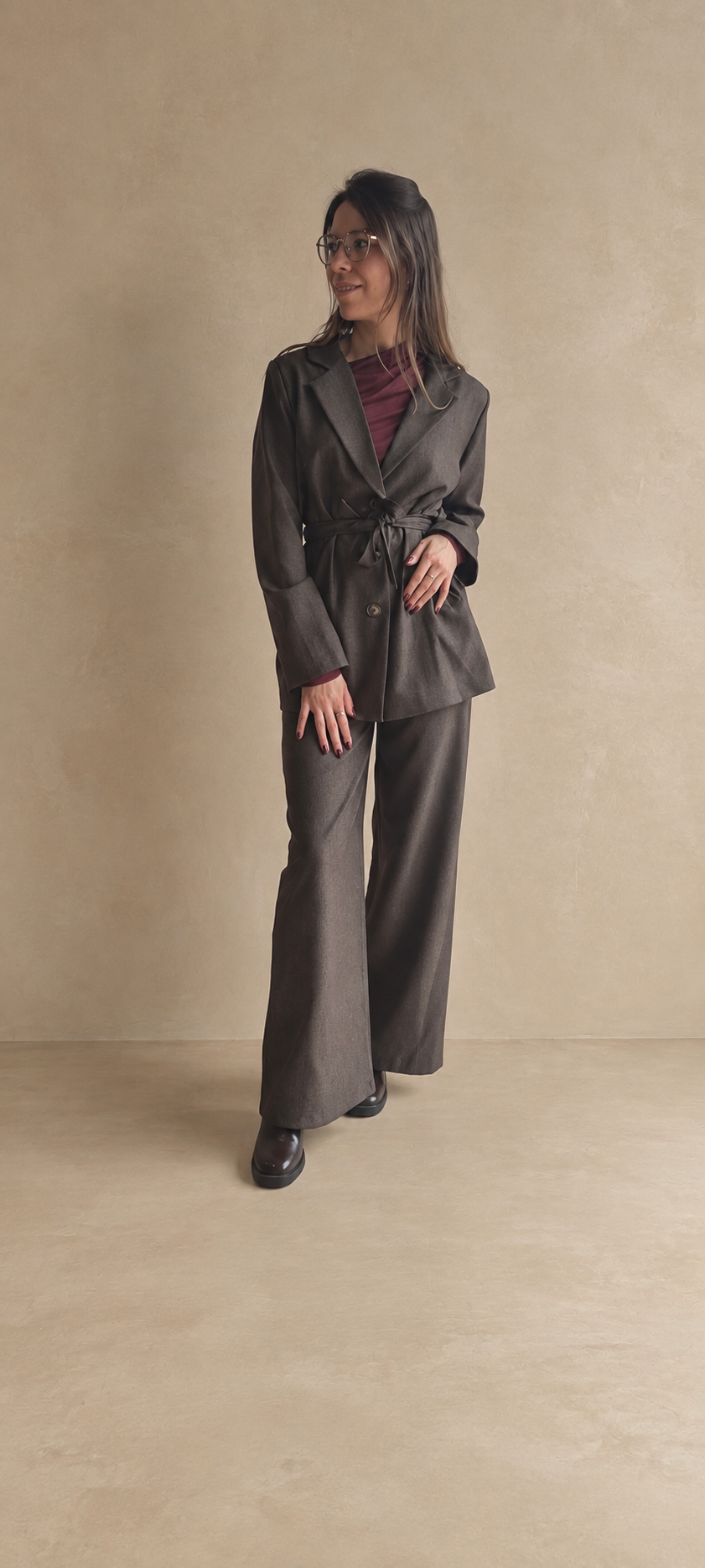 Blazer Miralie Bruin