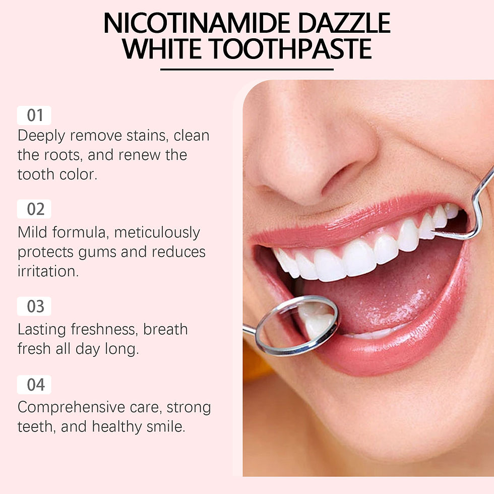Miniatura: Niacinamide Whitening Toothpaste Dental Stains Removing Prevent Bad Breath Oral 