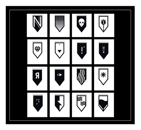 florian valmont - caravana negra logotipos