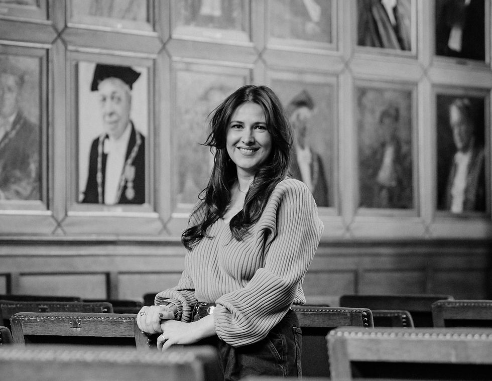 Audrey, one of the two new board members of Eindhoven's French Saturday program