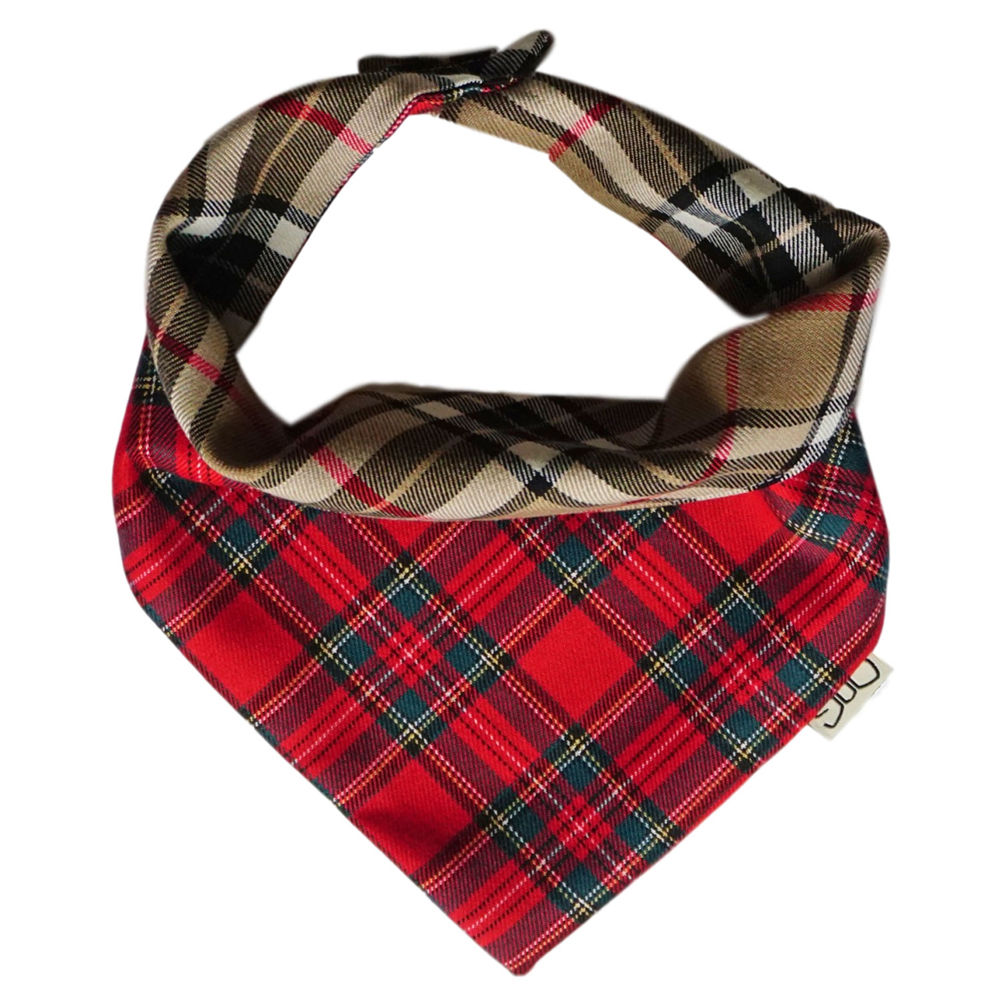 Bandana Ecossais et Burberry recto