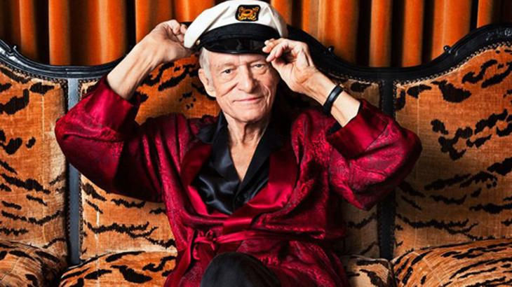 Hugh Hefner: fundador e editor-chefe da mais famosa revista erótica do mundo, a Playboy, lançada em dezembro de 1953.