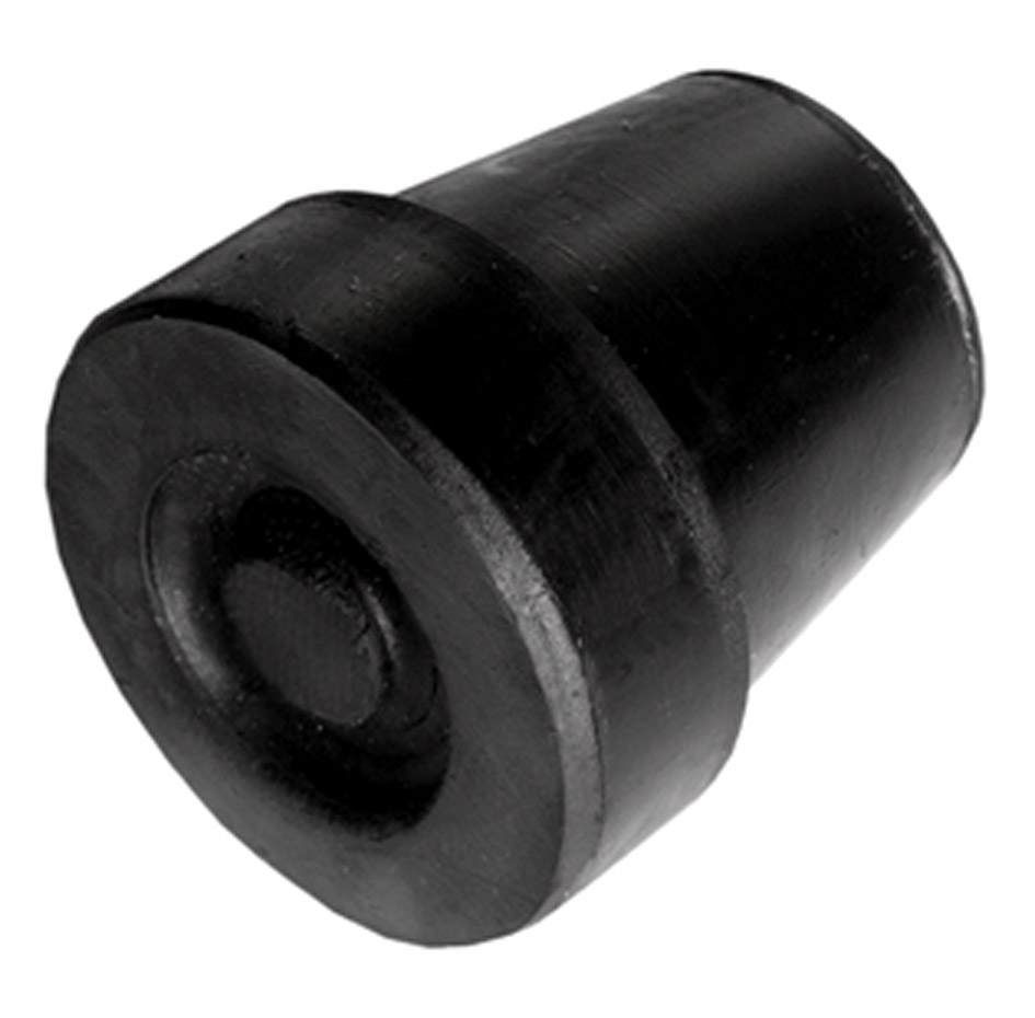 Ferrule 16mm, 5/8" - Black, Large Quad Cane Tip x 2 ferrules per pack