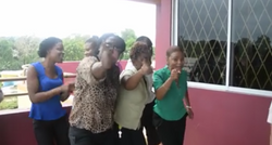 Staff having a laugh