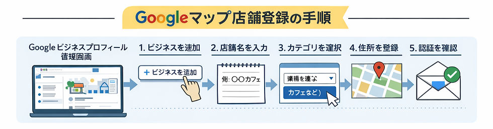 Googleマップ登録