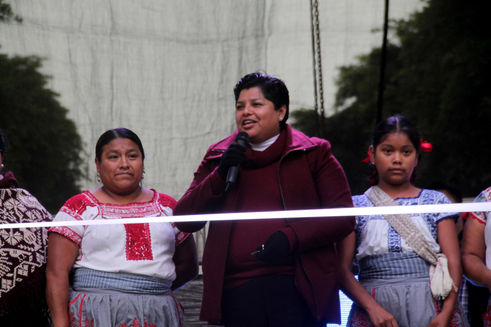 Karina Pérez Popoca Inaugura Feria de San Andrés Cholula