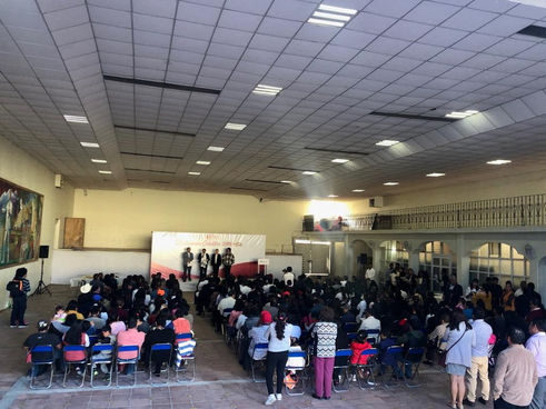Gobierno de San Andrés Cholula encabeza 1er ceremonia matrimonial : 36 se casaron