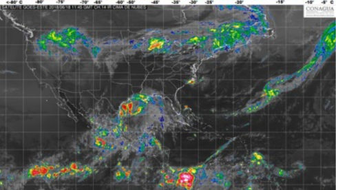 Se prevén tormentas torrenciales en el norte de Puebla y la zona montañosa central y el norte de Ver