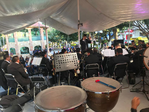 Texmelucan celebró a sus artistas en el marco del "Día de la música "