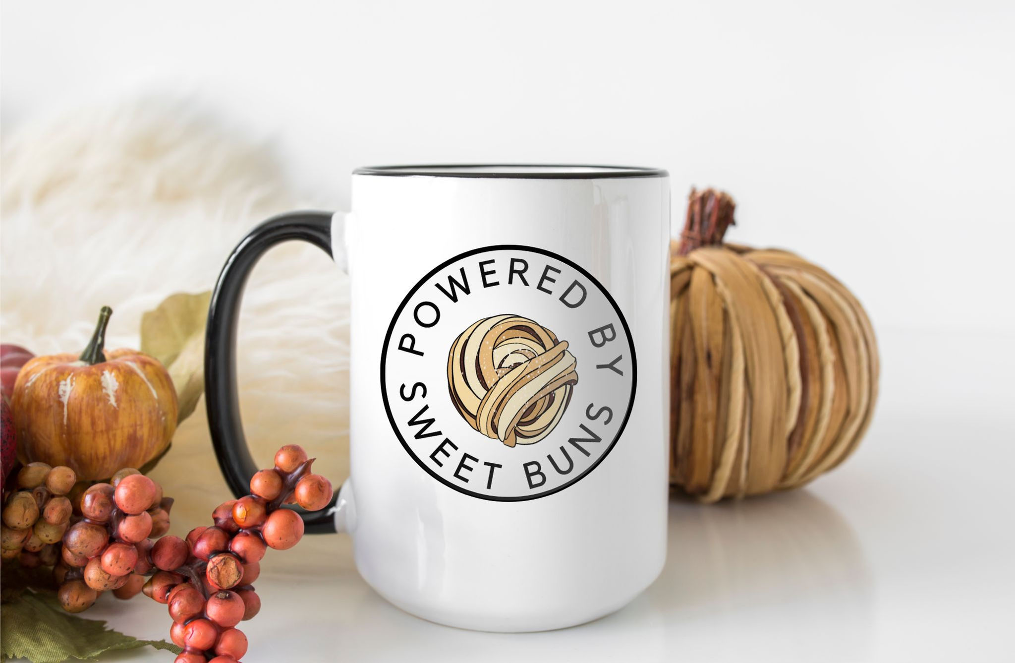 Powered by Swedish Buns Sticker