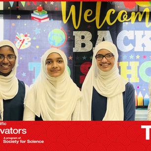 TIA Once Again on the National Stage: Four Students Honored as Thermo Fisher Top 300 Junior Innovators