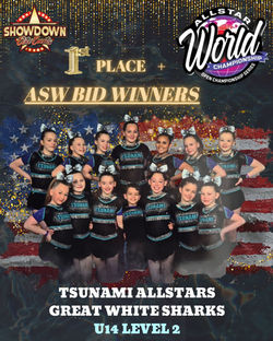 Great White Sharks Bid Winners