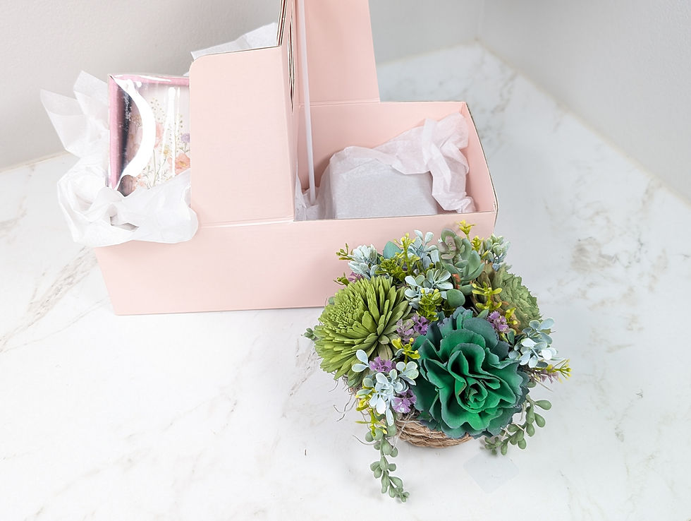 Thumbnail: Complete Mother's Day Gift Set (succulents included)