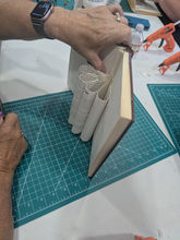 Sola Flower Obsessions custom made wooden flower in person class