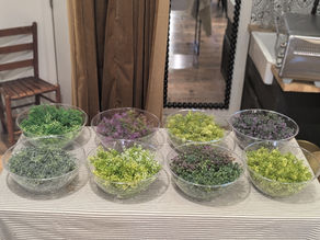 Sola Flower Obsessions custom made wooden flower in person class