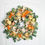 Thumbnail: Orange sherbet 22" Silk Floral Wreath 
