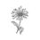 Thumbnail: Black Eyed Susan - Kiss-Cut Stickers