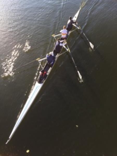 A Crew racing on the Liffey