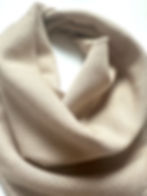 Thumbnail: Graphic-free organic Japanese wool/cotton oversize bandana