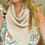 Thumbnail: Graphic-free organic Japanese wool/cotton oversize bandana