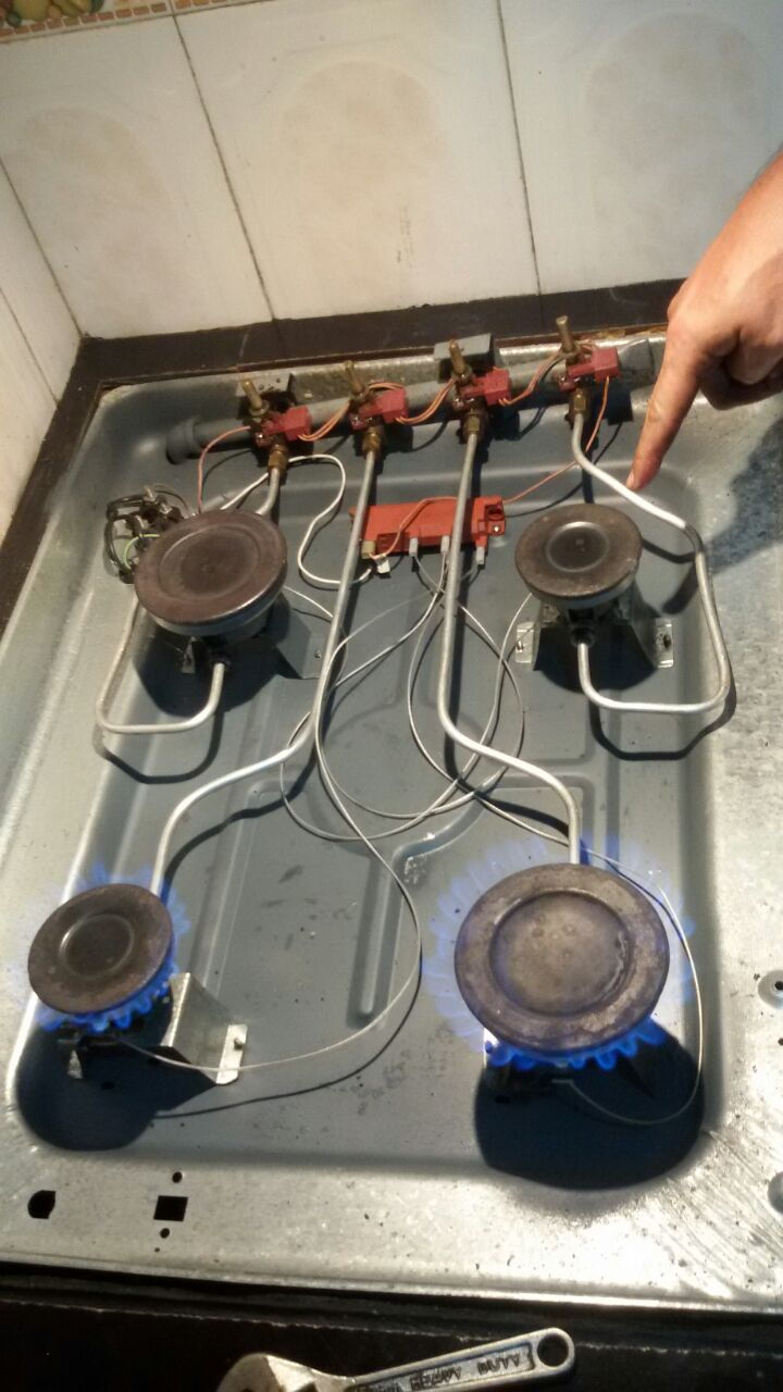 Arreglo de estufas
