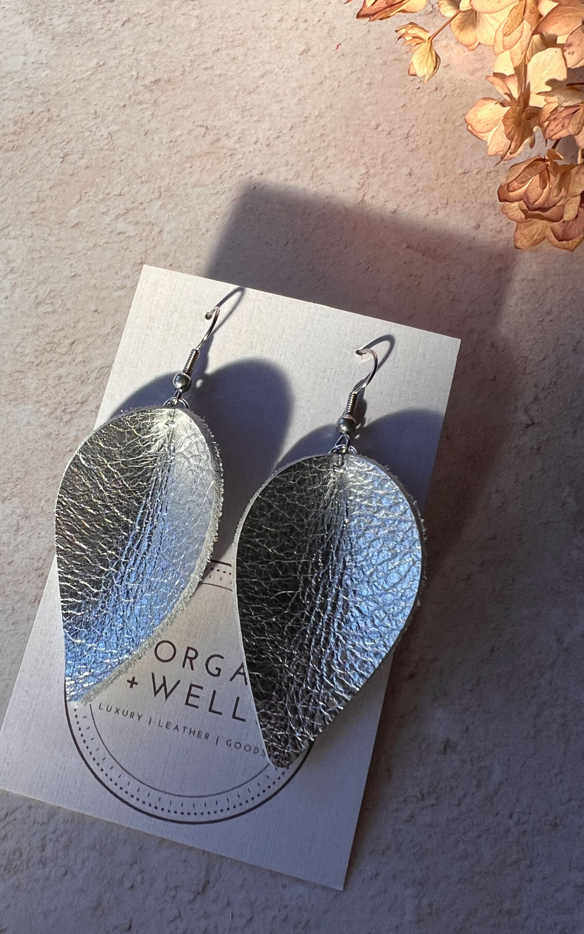 Dial earrings