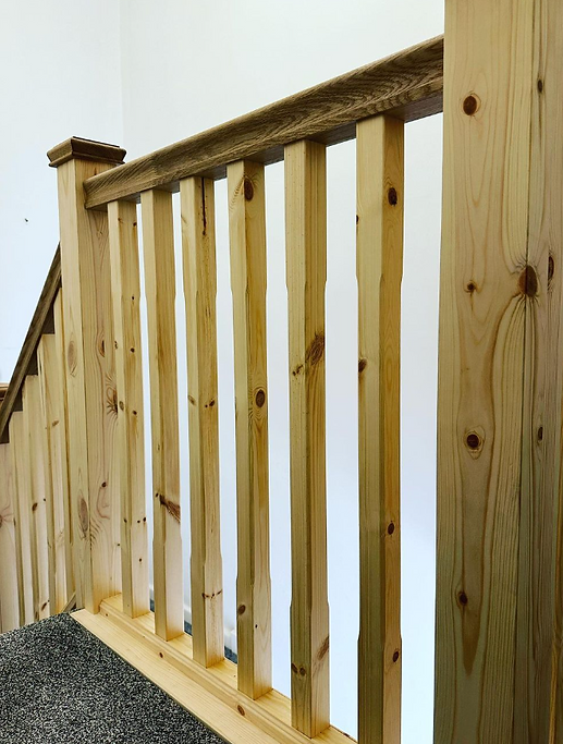 stop chamfer staircase 