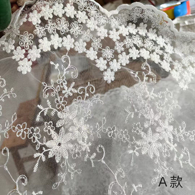 Thumbnail: Vải Ren Gói Hoa