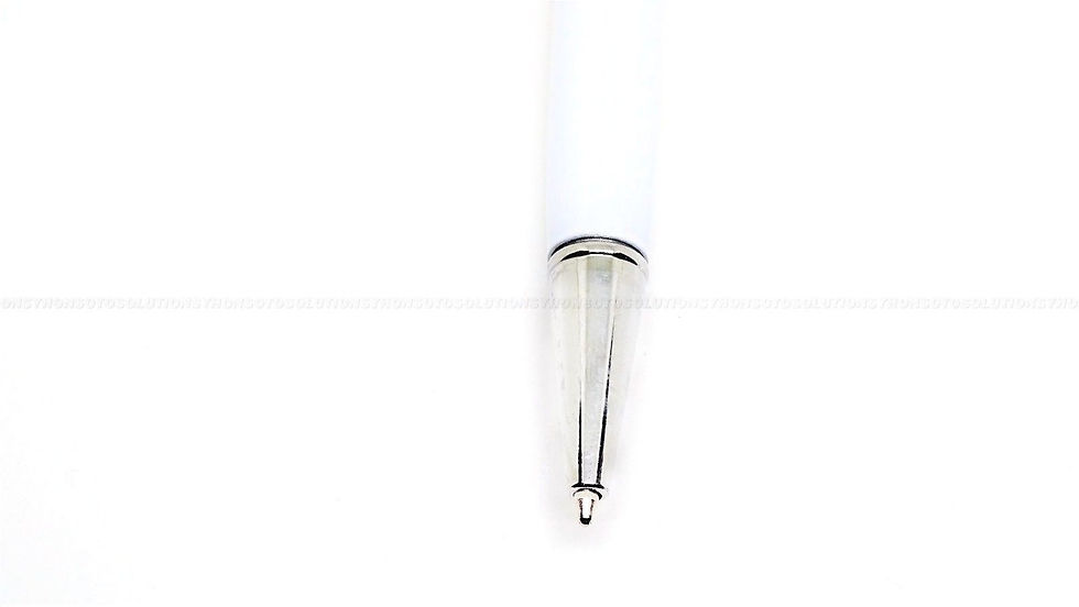 White Stylus Diamond Pen [Pack of 1]