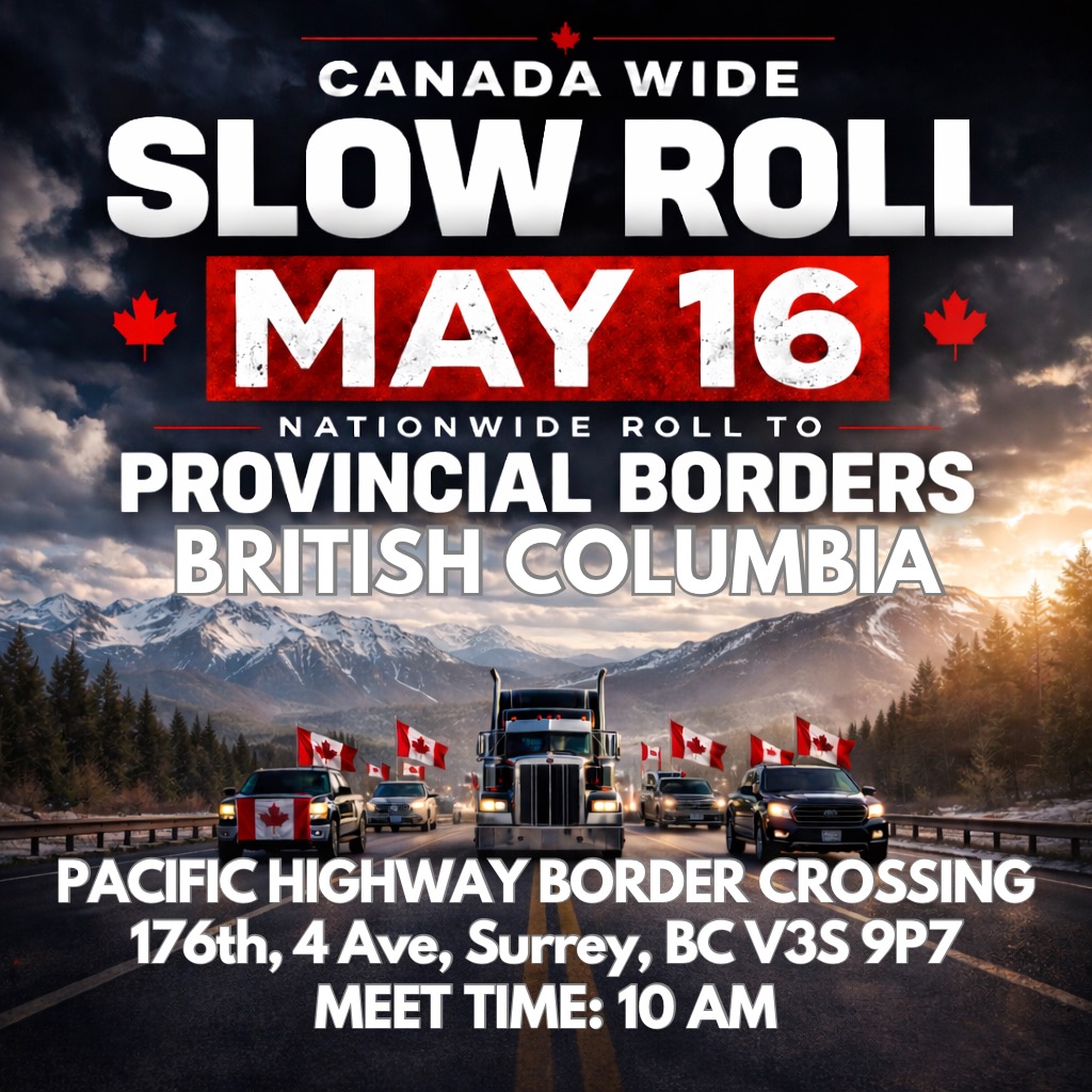 Canada Wide Slow Roll British Columbia - May 16