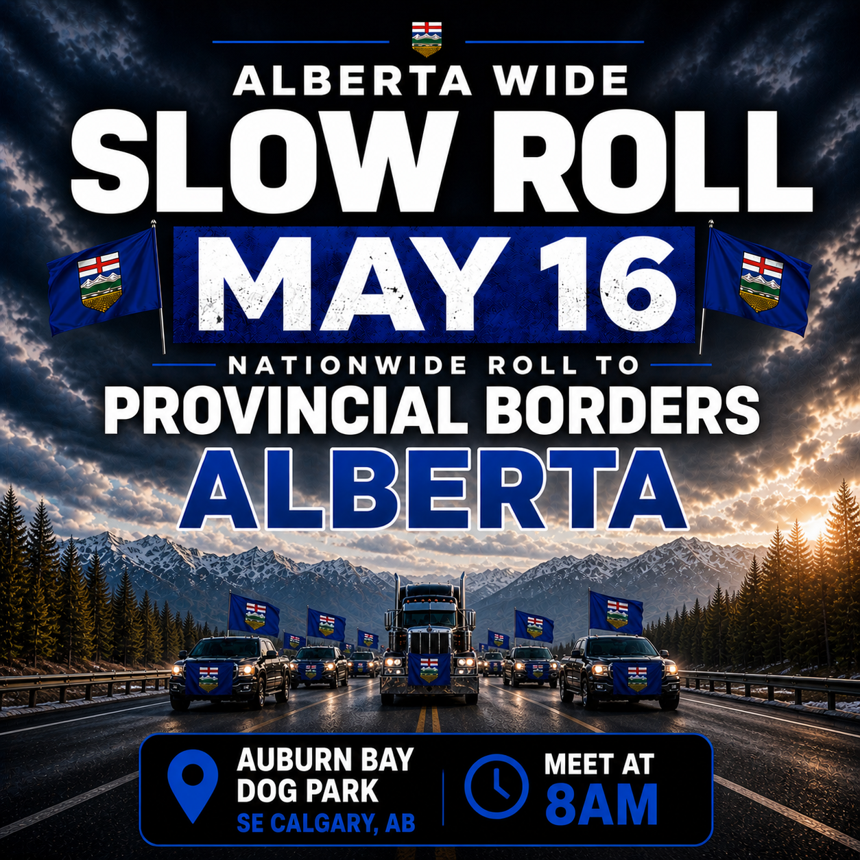 Canada Wide Slow Roll Alberta - May 16
