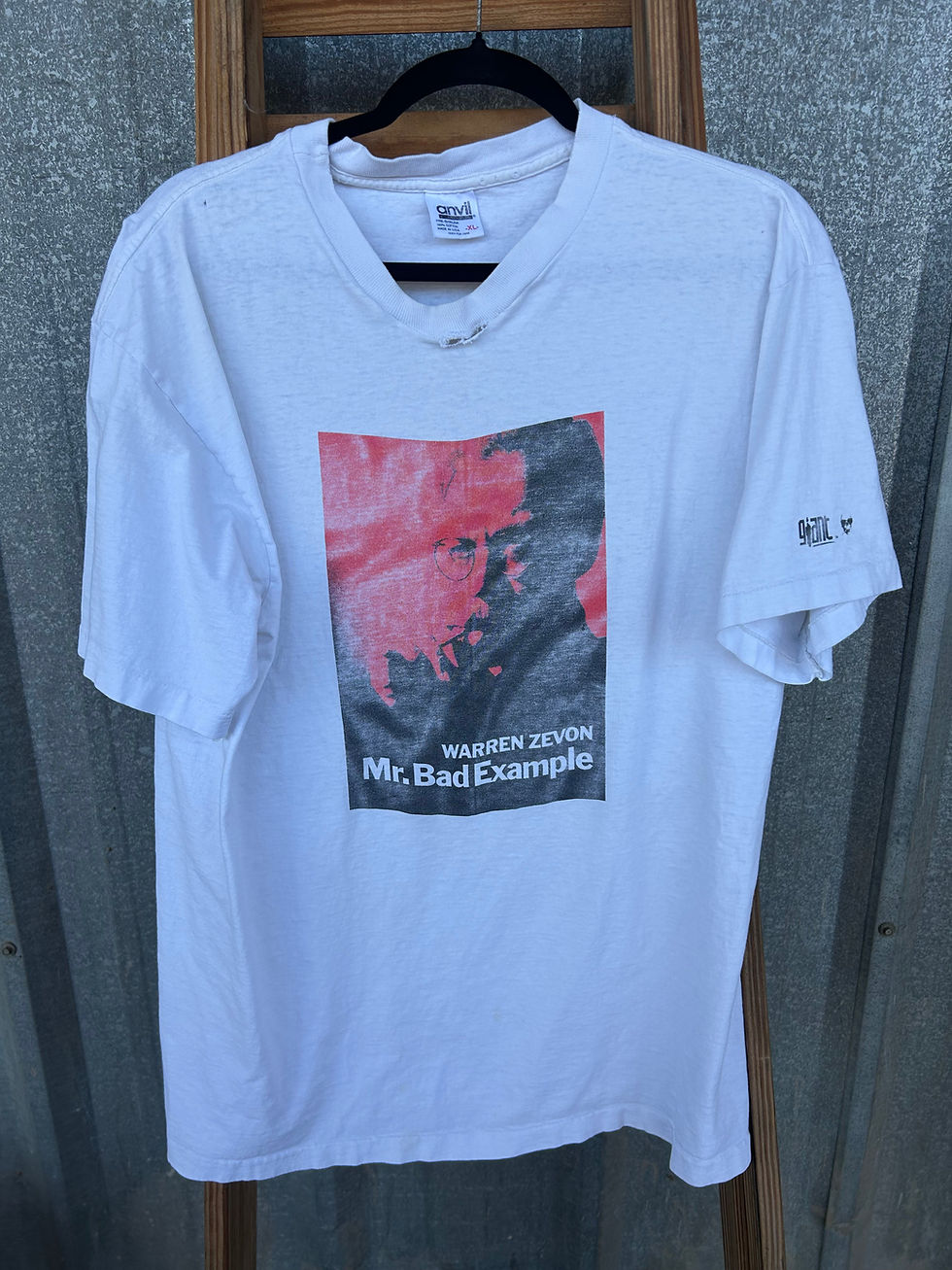WARREN ZEVON 'MR. BAD EXAMPLE' Single Stitch Tee