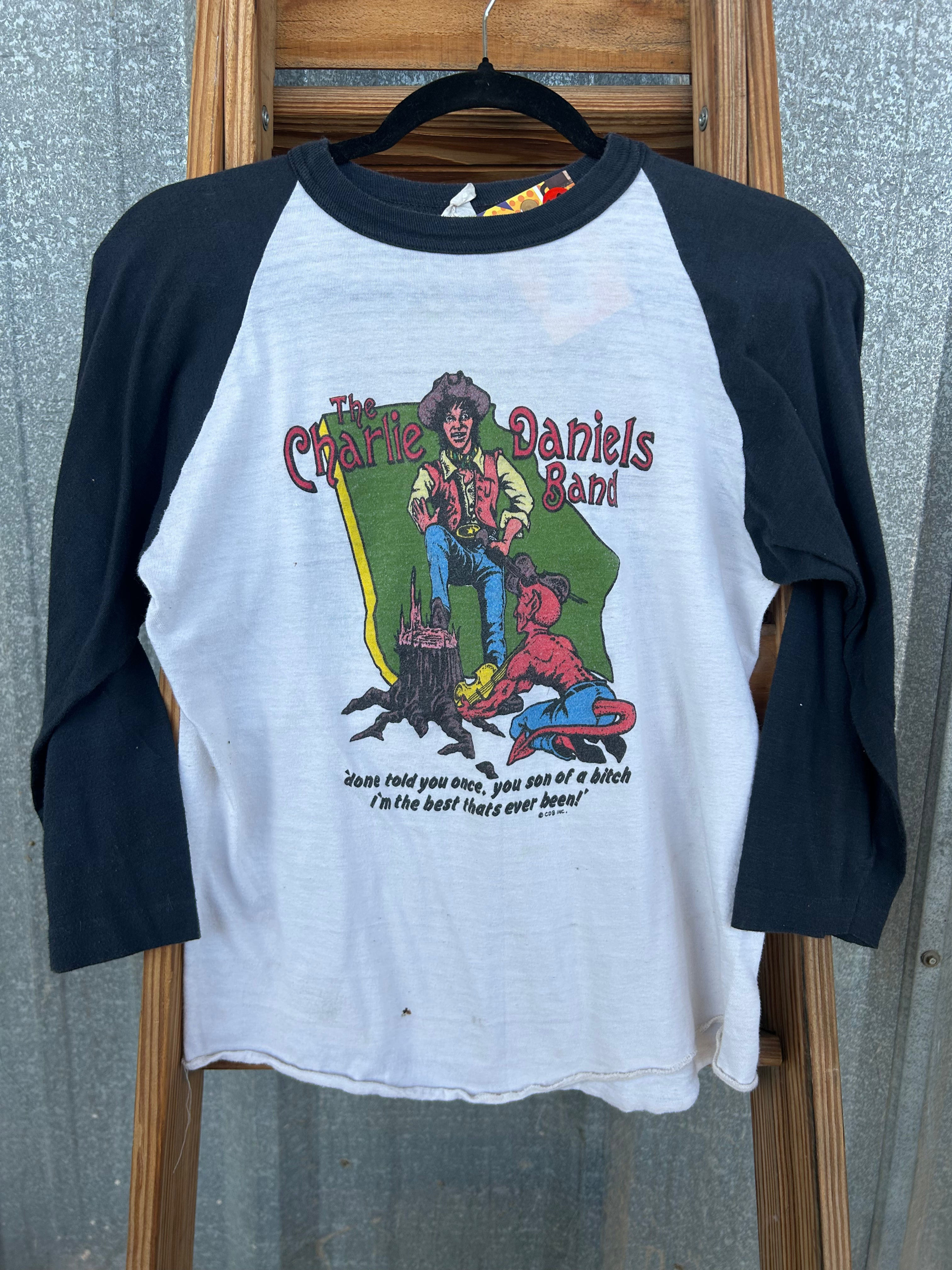 '79 Charlie Daniels Band Raglan Tee