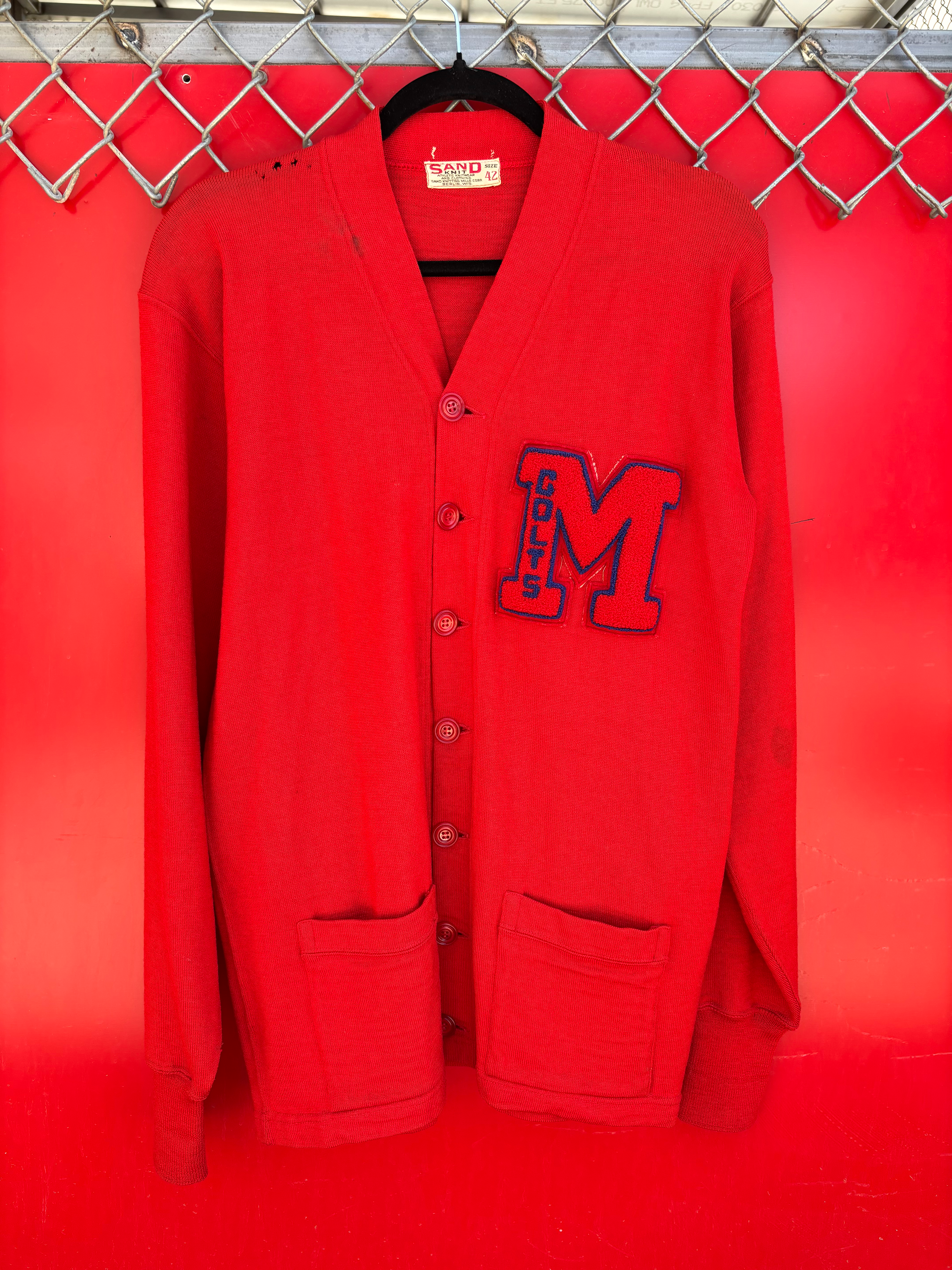 60s College Knit Sweater