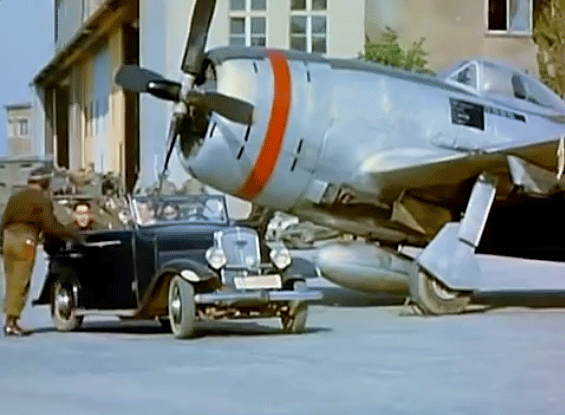 car-and-P-47--
