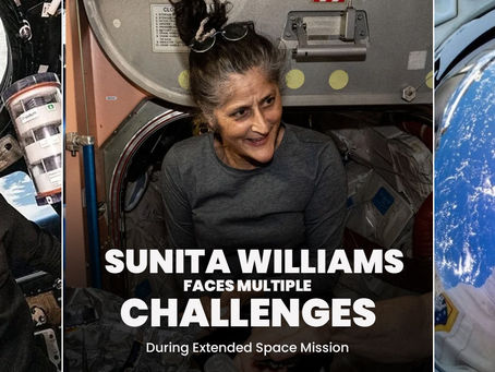 Sunita Williams Faces Multiple Challenges During Extended Space Mission