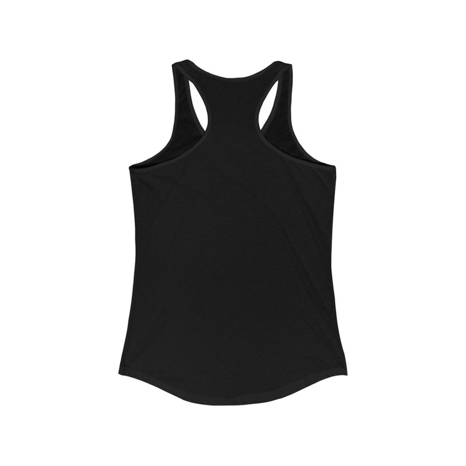 Star Racerback Tank (black back)