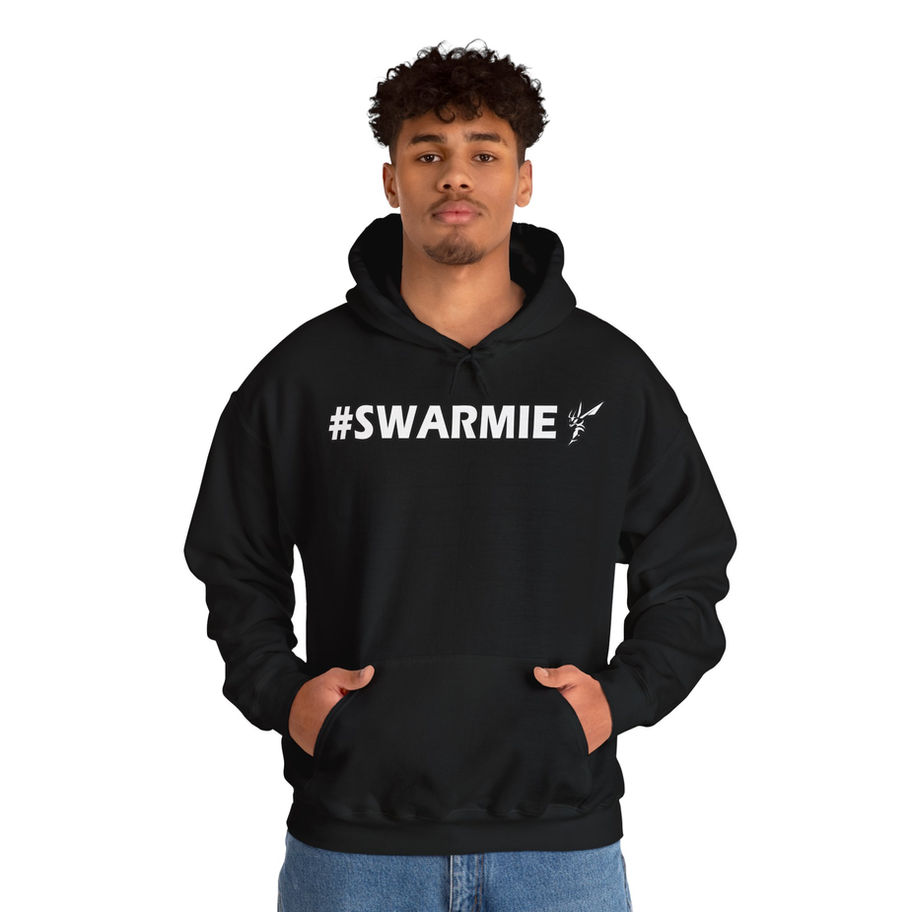 #Swarmie Unisex Sweatshirt (black front man)