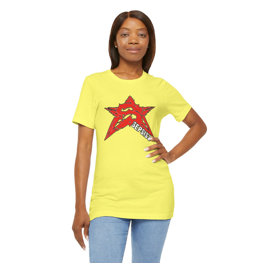 Official Star Tee (female front yellow)