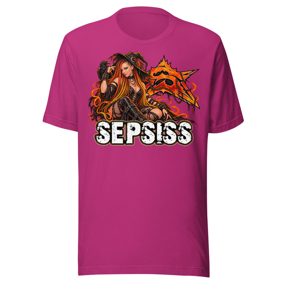 Sepsiss Witch: Unisex T-Shirt (pink)