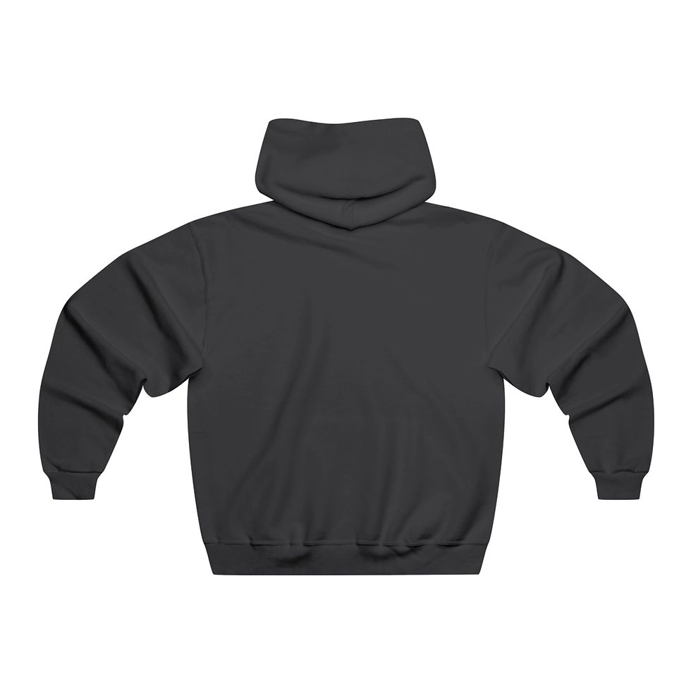 Black pullover (back view)