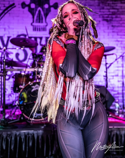 Melissa Wolfe wearing NEMA Bodysuit