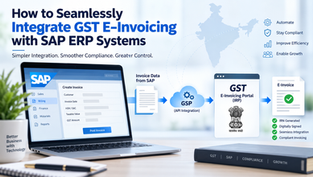 GST e-invoicing integration with SAP ERP system