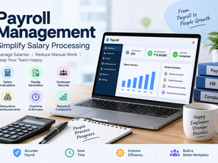 Payroll management software for salary processing and HR management
